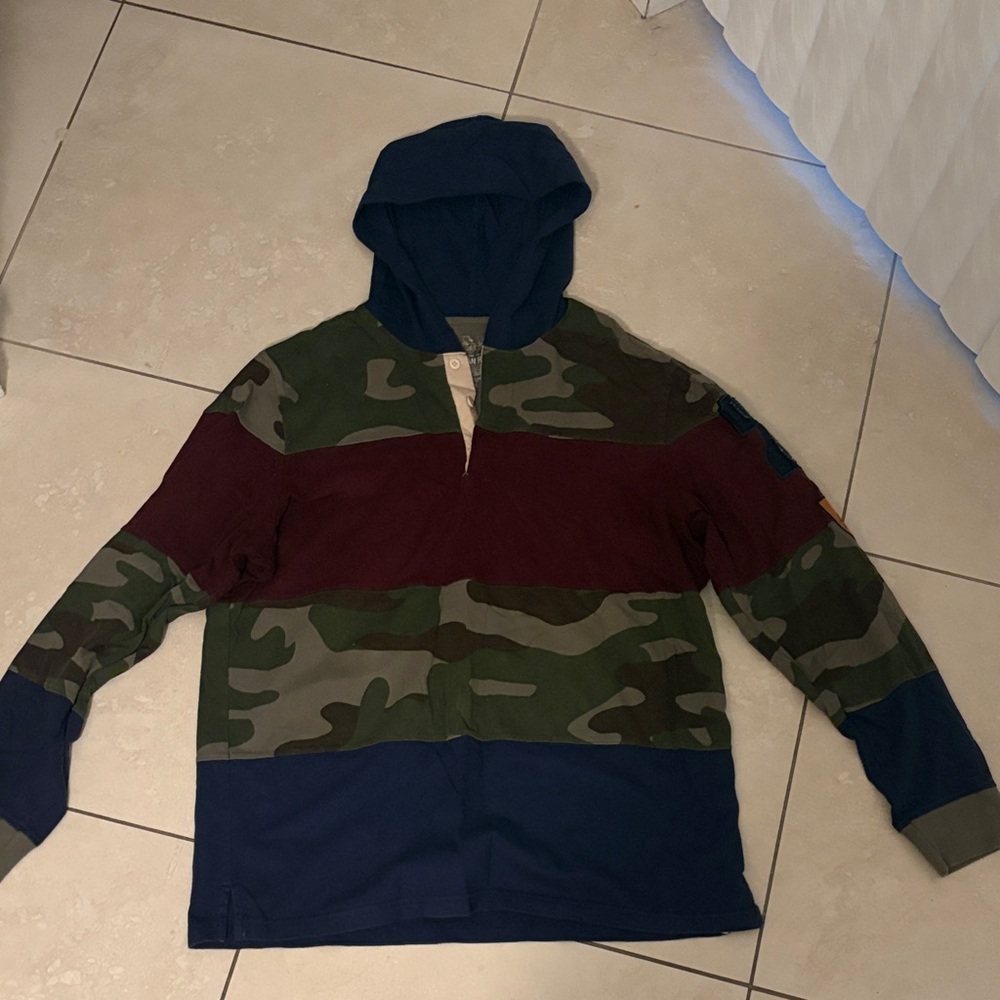 American Rag Olive and Beige Jacket
